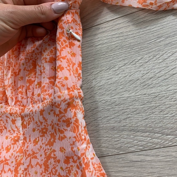 REVOLVE The East Order Bianca Orange Mini Dress - Picture 8 of 13